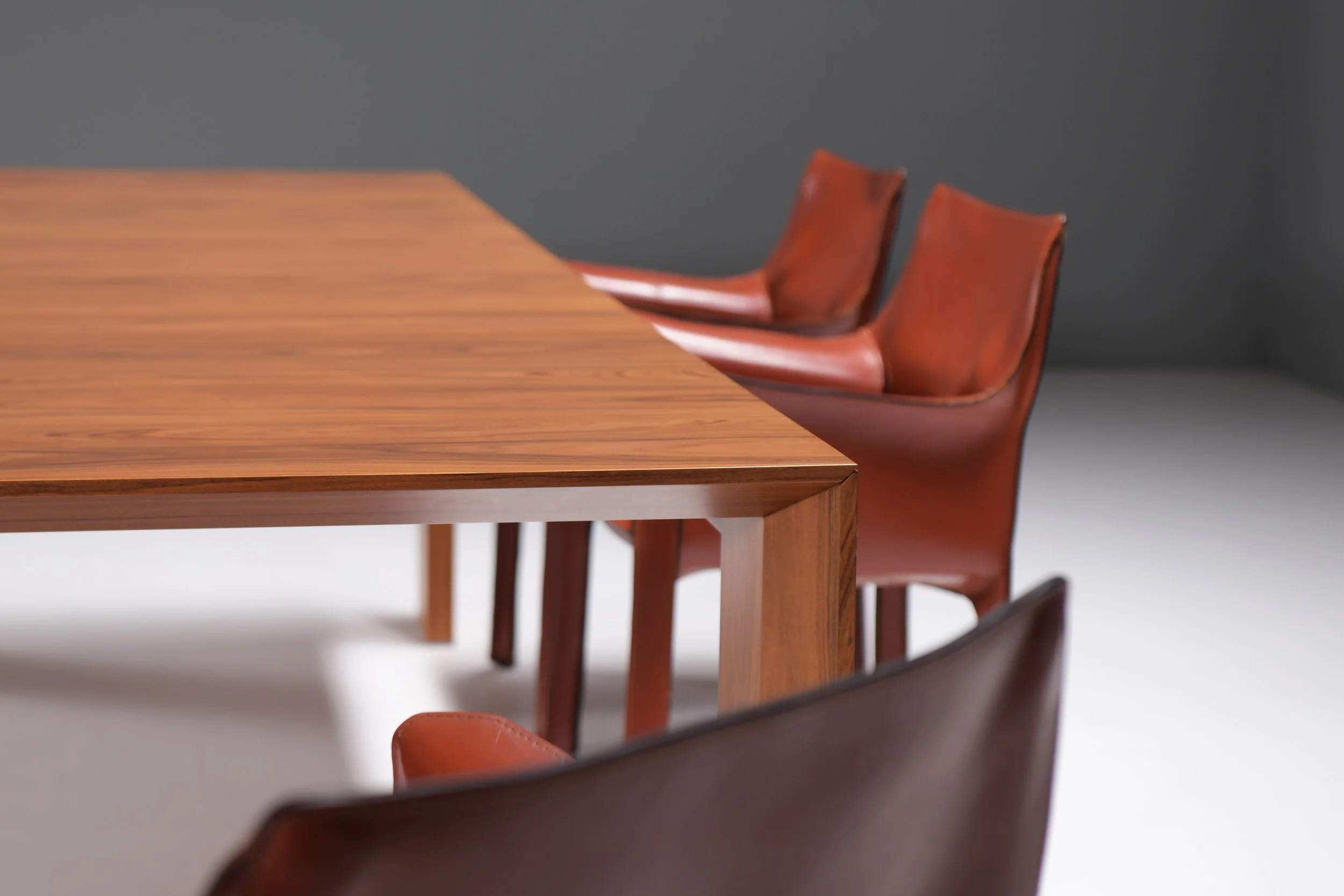 Cassina 370 El Dom table Hannes Wettstein santos rosewood by Aera